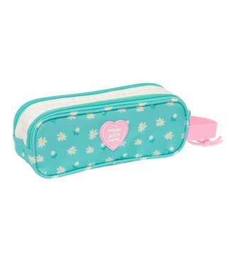 PORTATODO DOBLE PEPPA PIG "PRETTY FLOWERS" 2