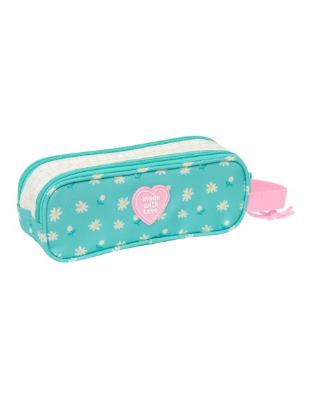 PORTATODO DOBLE PEPPA PIG "PRETTY FLOWERS"