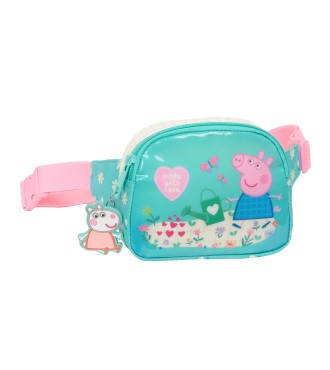 RIÑONERA INFANTIL NIÑA PEPPA PIG "PRETTY FLOWERS"