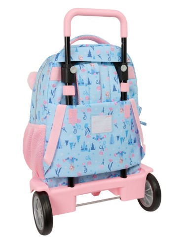 MOCHILA GDE. C/RUEDAS COMPACT EVOL. EXT. FROZEN "ICE MAGIC"