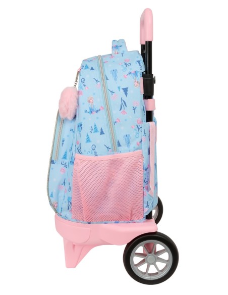 MOCHILA GDE. C/RUEDAS COMPACT EVOL. EXT. FROZEN "ICE MAGIC"