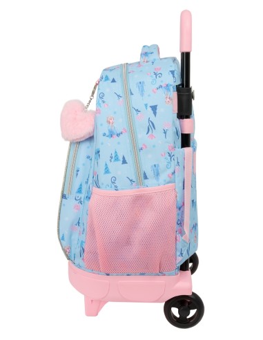 MOCHILA GDE. C/RUEDAS COMPACT EXTRAIBLE FROZEN "ICE MAGIC"