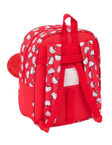 MOCHILA GUARDERIA ADAPT.CARRO HELLO KITTY "ICONIC"