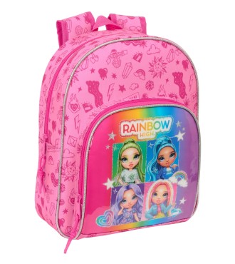 MOCHILA INFANTIL ADAPT.CARRO RAINBOW HIGH "SHINE"