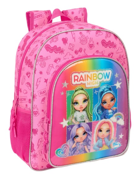 MOCHILA JUNIOR ADAPT.CARRO RAINBOW HIGH "SHINE" MOCHILA JUNIOR ADAPT.CARRO RAINBOW HIGH "SHINE"