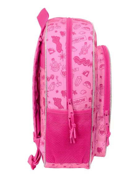 MOCHILA JUNIOR ADAPT.CARRO RAINBOW HIGH "SHINE" MOCHILA JUNIOR ADAPT.CARRO RAINBOW HIGH "SHINE"