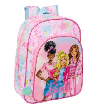 MOCHILA INFANTIL ADAPT.CARRO BARBIE "PAINTERLY"