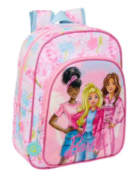 MOCHILA INFANTIL ADAPT.CARRO BARBIE "PAINTERLY" MOCHILA INFANTIL ADAPT.CARRO BARBIE "PAINTERLY"