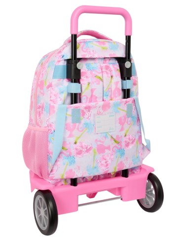 MOCHILA GDE. C/RUEDAS COMPACT EVOL. EXT. BARBIE "PAINTERLY"