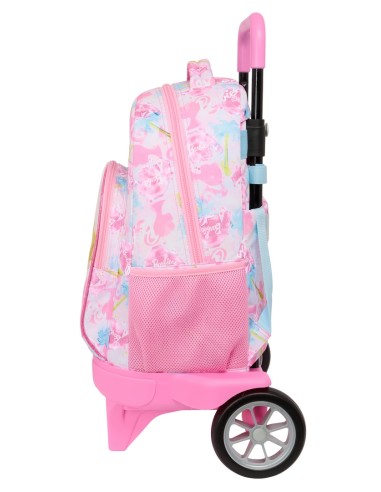 MOCHILA GDE. C/RUEDAS COMPACT EVOL. EXT. BARBIE "PAINTERLY"