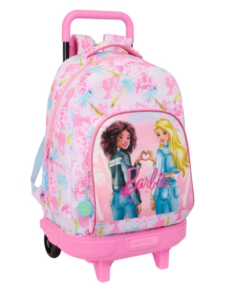 MOCHILA GDE. C/RUEDAS COMPACT EXTRAIBLE BARBIE "PAINTERLY" MOCHILA GDE. C/RUEDAS COMPACT EXTRAIBLE BARBIE "PAINTERLY"