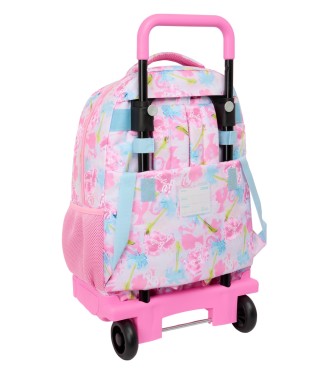 MOCHILA GDE. C/RUEDAS COMPACT EXTRAIBLE BARBIE "PAINTERLY" 2