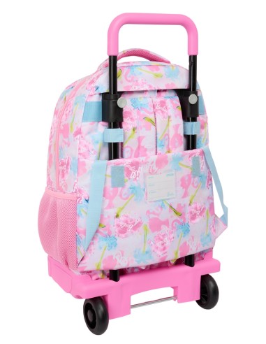 MOCHILA GDE. C/RUEDAS COMPACT EXTRAIBLE BARBIE "PAINTERLY"