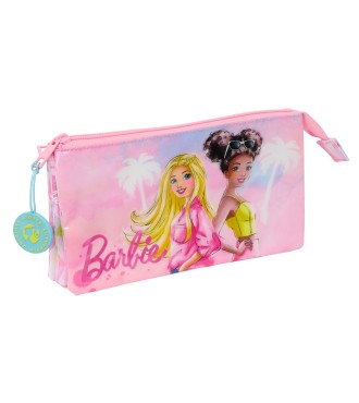 PORTATODO TRIPLE BARBIE "PAINTERLY"