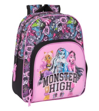 MOCHILA INFANTIL ADAPT.CARRO MONSTER HIGH "DRAMA"