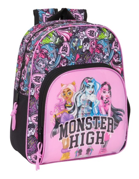 MOCHILA INFANTIL ADAPT.CARRO MONSTER HIGH "DRAMA" MOCHILA INFANTIL ADAPT.CARRO MONSTER HIGH "DRAMA"