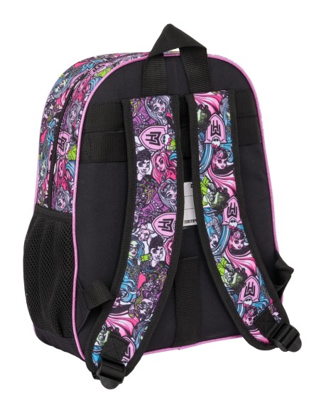 MOCHILA INFANTIL ADAPT.CARRO MONSTER HIGH "DRAMA" MOCHILA INFANTIL ADAPT.CARRO MONSTER HIGH "DRAMA"