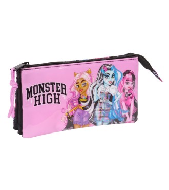 PORTATODO TRIPLE MONSTER HIGH "DRAMA"