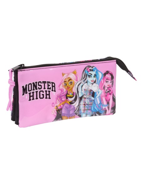 PORTATODO TRIPLE MONSTER HIGH "DRAMA" PORTATODO TRIPLE MONSTER HIGH "DRAMA"
