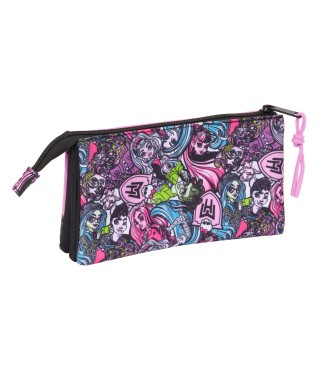 PORTATODO TRIPLE MONSTER HIGH "DRAMA" 2