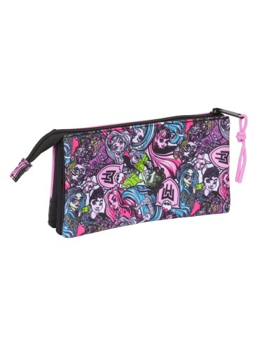 PORTATODO TRIPLE MONSTER HIGH "DRAMA"