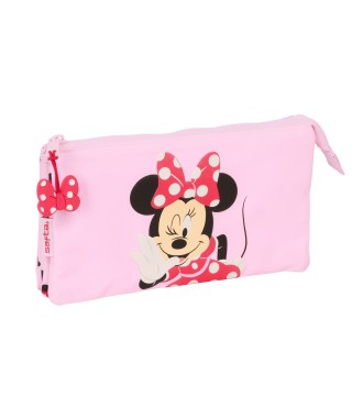PORTATODO TRIPLE MINNIE MOUSE "NAIVE"