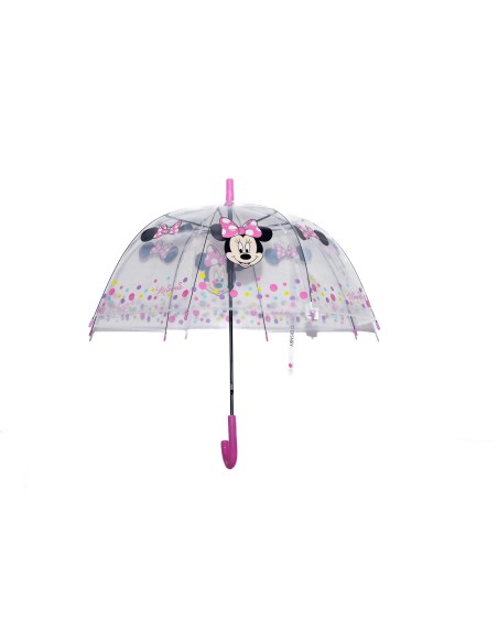 PARAGUAS CUPULA 43 cm MINNIE MOUSE "NAIVE" PARAGUAS CUPULA 43 cm MINNIE MOUSE "NAIVE"