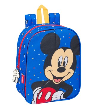 MOCHILA GUARDERIA ADAPT.CARRO INTERCAMBI MICKEY MOUSE "GOOD DAY"
