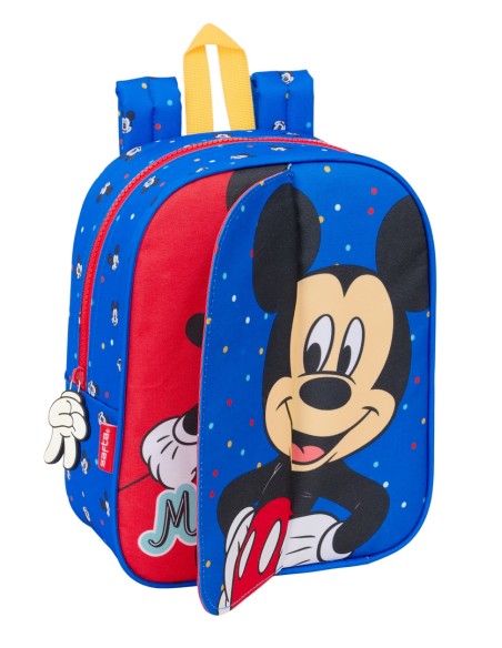 MOCHILA GUARDERIA ADAPT.CARRO INTERCAMBI MICKEY MOUSE "GOOD DAY" MOCHILA GUARDERIA ADAPT.CARRO INTERCAMBI MICKEY MOUSE "GOOD DAY"