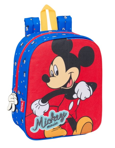 MOCHILA GUARDERIA ADAPT.CARRO INTERCAMBI MICKEY MOUSE "GOOD DAY" MOCHILA GUARDERIA ADAPT.CARRO INTERCAMBI MICKEY MOUSE "GOOD DAY"