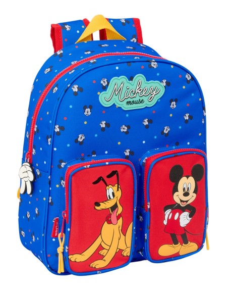 MOCHILA INFANTIL BOLSILLOS ADAPT.CARRO MICKEY MOUSE "GOOD DAY" MOCHILA INFANTIL BOLSILLOS ADAPT.CARRO MICKEY MOUSE "GOOD DAY"