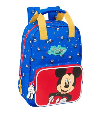 MOCHILA INFANTIL CON ASAS ADAPT. A CARRO MICKEY MOUSE "GOOD DAY"