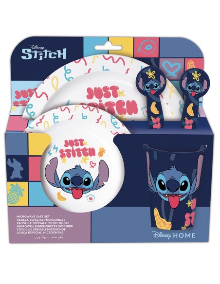 SET MICRO KIDS 5 PIEZAS EN ESTUCHE STITCH "SWEET" | Comprar SET MIC...