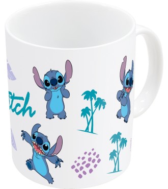 TAZA CERÁMICA 325ml EN CAJA REGALO STITCH LEAVES PATTERN YOUNG ADUL... 2