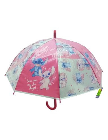 PARAGUAS CUPULA 43 cm STITCH "BEACH"