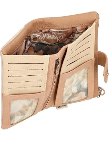 Anekke Billetero Monedero Mediano Blando Mujer Memories