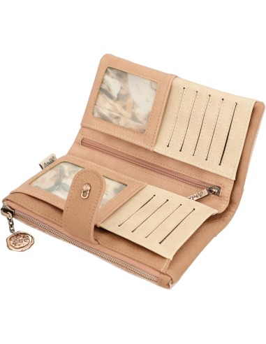 Anekke Billetero Monedero Mediano Blando Mujer Memories
