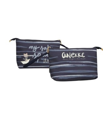 Anekke Neceser Playa Textil  Azul Marino