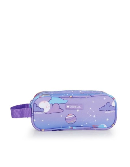 Portatodo Cuadrado Triple Gabol Cosmos Portatodo Estuche ...