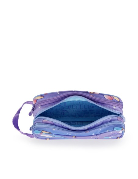 Portatodo Cuadrado Triple Gabol Cosmos Portatodo Estuche ...