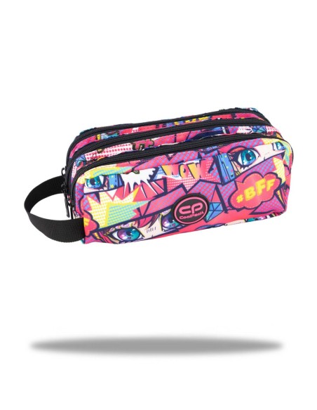 Estuche Tres Cremalleras Primus Coolpack Pink Anime Estuche Tres Cremalleras Primus Coolpack Pink Anime