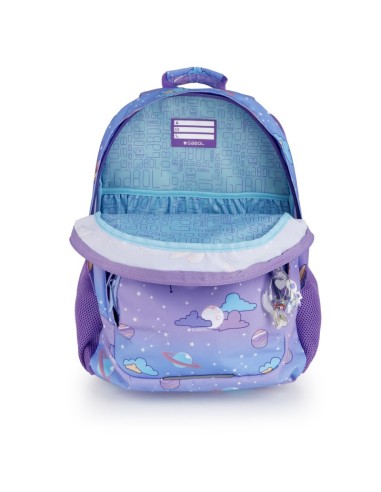 Mochila Tres Compartimentos Escolar Gabol Cosmos Mochilas...