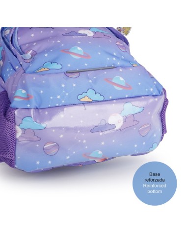 Mochila Tres Compartimentos Escolar Gabol Cosmos Mochilas...