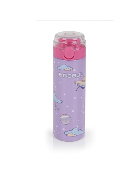 Botella Acero Inox. Infantil Gabol Cosmos Botella Acero |...