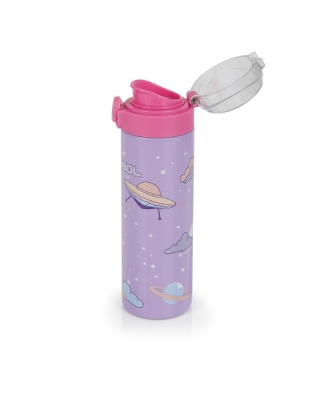Botella Acero Inox. Infantil Gabol Cosmos Botella Acero |...
