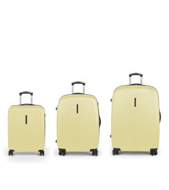 Set 3 Maletas C22-M-L Gabol Paradise XP Amarillo