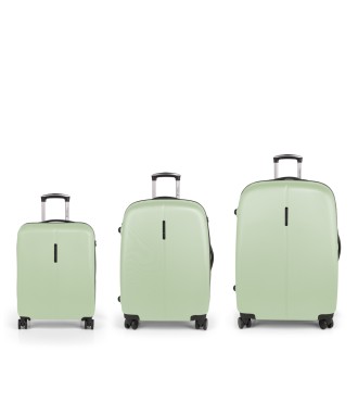 Set 3 Maletas C22-M-L Gabol Paradise XP Verde Menta