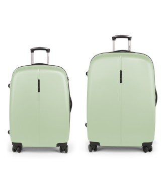 Set 2 Maletas M-L Gabol Paradise Xp Verde Menta