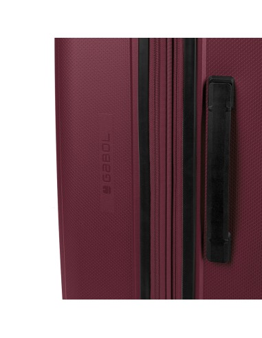 Set 2 Maletas C22-M  Gabol Brooklyn Burdeos