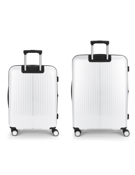 Set 2 Maletas M-L Gabol Brooklyn Blanco Set 2 Maletas M-L Gabol Brooklyn Blanco